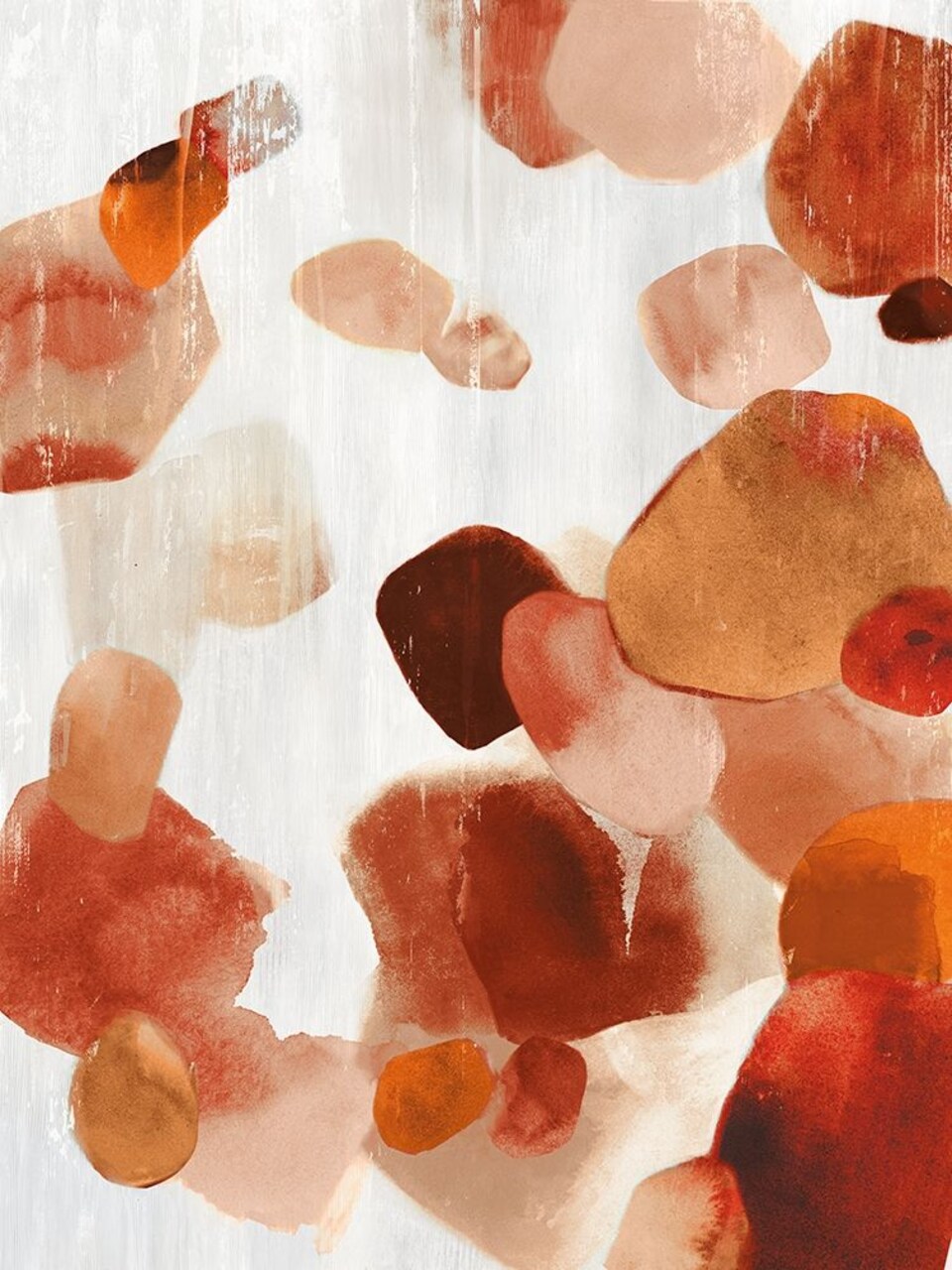 Shadow Pebbles II Cinnamon Version Poster Print by PI Studio - Item # VARPDXPG217CCinnamon